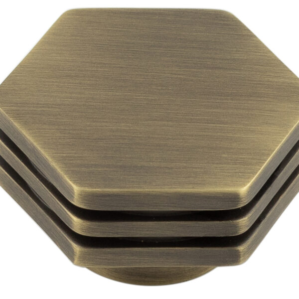 Frelan Nile Cupboard Knobs 40mm Antique Brass