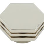 Frelan Nile Cupboard Knobs 40mm Polished Nickel
