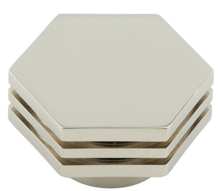 Frelan Nile Cupboard Knobs 40mm Polished Nickel