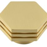 Frelan Nile Cupboard Knobs 40mm Satin Brass