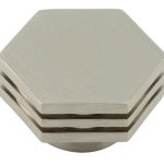 Frelan Nile Cupboard Knobs 40mm Satin Nickel