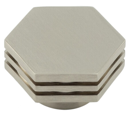 Frelan Nile Cupboard Knobs 40mm Satin Nickel