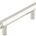 Frelan Hoxton Nile Cabinet Handles 96mm Ctrs Polished Nickel