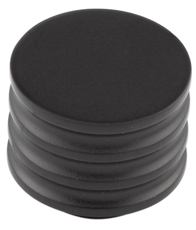 hox430mb.jpg Frelan Sturt Cupboard Knobs 30mm Black - Image 1