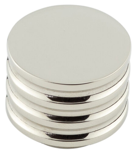 Frelan Sturt Cupboard Knobs 30mm Polished Nickel