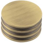 Frelan Sturt Cupboard Knobs 40mm Antique Brass