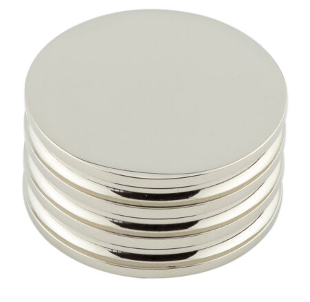 Frelan Sturt Cupboard Knobs 40mm Polished Nickel