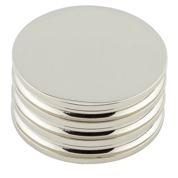 Frelan Sturt Cupboard Knobs 40mm Polished Nickel