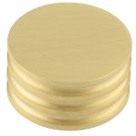 Frelan Sturt Cupboard Knobs 40mm Satin Brass