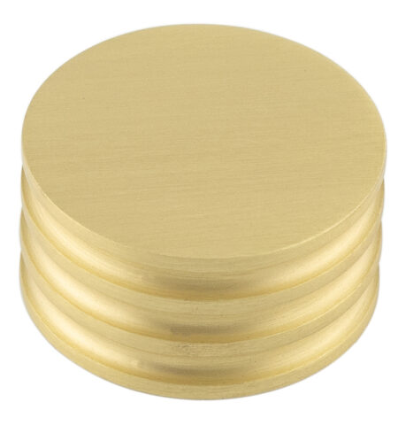 Frelan Sturt Cupboard Knobs 40mm Satin Brass