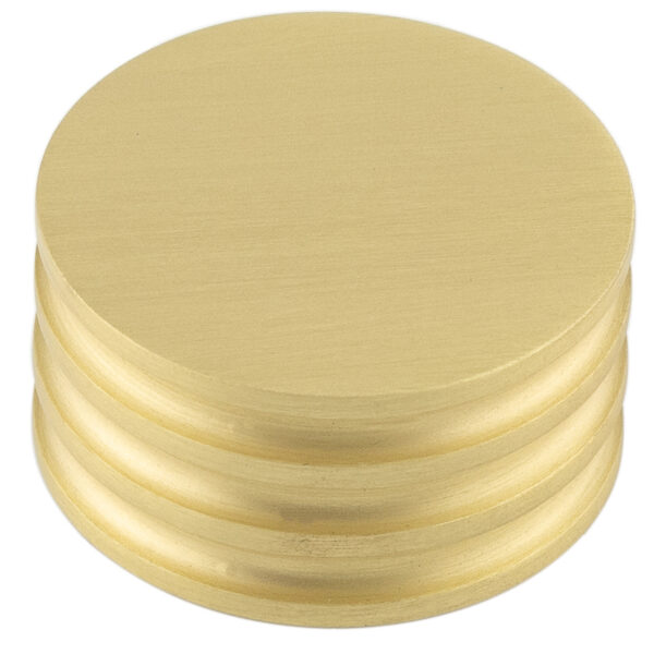 Frelan Sturt Cupboard Knobs 40mm Satin Brass