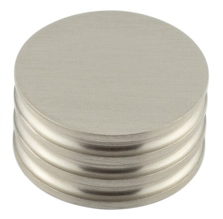 Frelan Sturt Cupboard Knobs 40mm Satin Nickel
