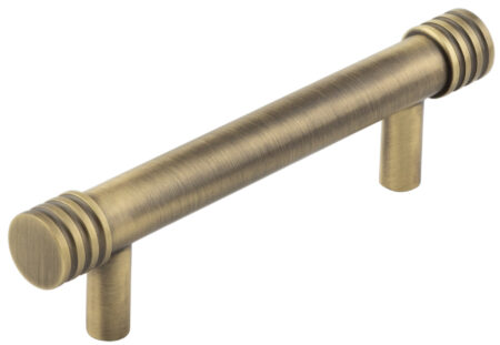 Frelan Hoxton Sturt Cabinet Handles 96mm Ctrs Antique Brass