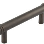 Frelan Hoxton Sturt Cabinet Handles 96mm Ctrs Dark Bronze