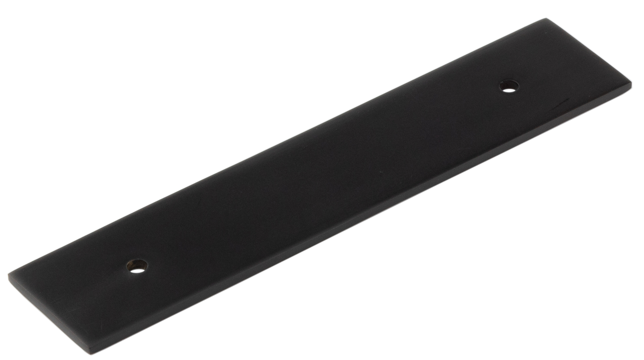hox5050mb.jpg Frelan Hoxton Fanshaw Backplates for Cabinet Handles 140x30mm Black - Image 1