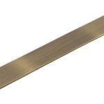 Frelan Hoxton Fanshaw Backplates for Cabinet Handles 268x30mm Antique Brass