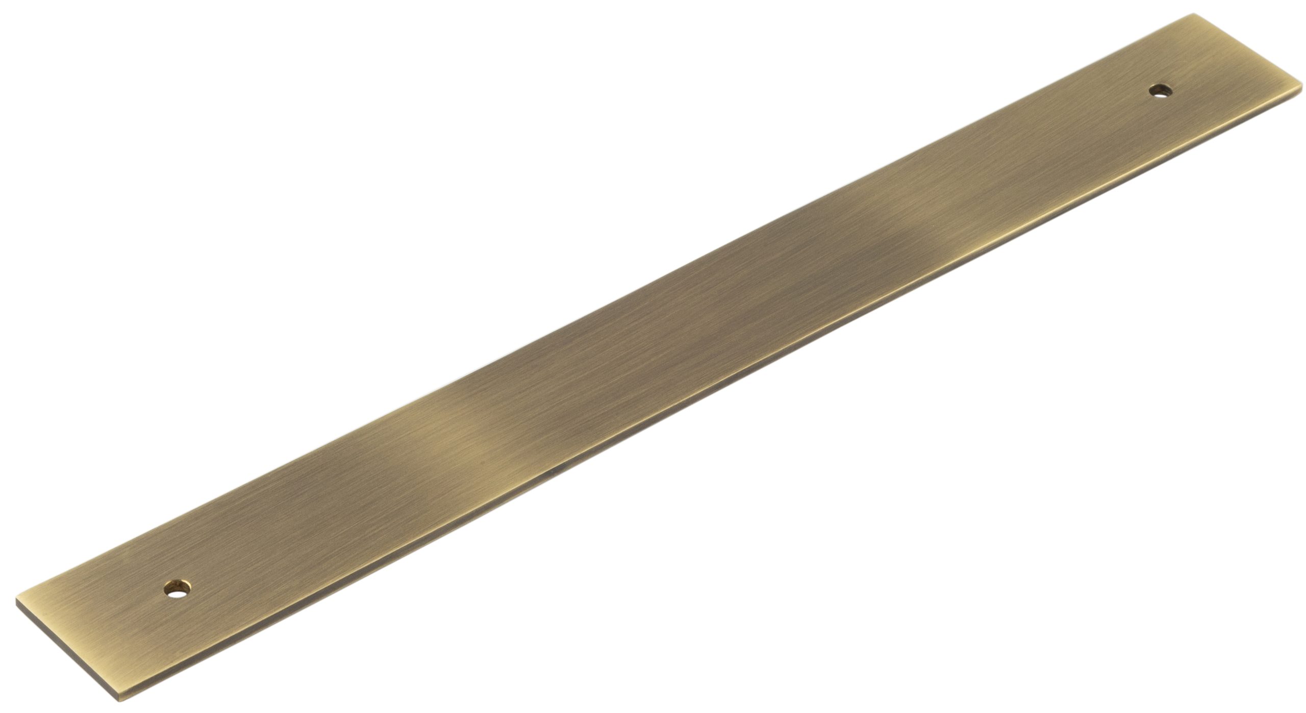 hox5060ab.jpg Frelan Hoxton Fanshaw Backplates for Cabinet Handles 268x30mm Antique Brass - Image 1