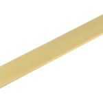 Frelan Hoxton Fanshaw Backplates for Cabinet Handles 268x30mm Satin Brass