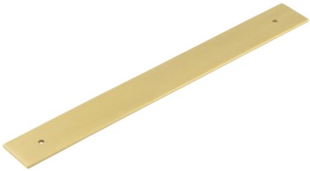 Frelan Hoxton Fanshaw Backplates for Cabinet Handles 268x30mm Satin Brass