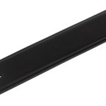 Frelan Hoxton Rushton Backplate for Cabinet Handles 140x30mm Black