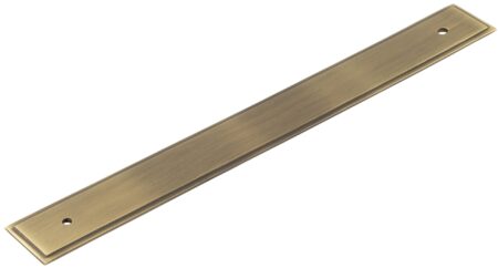 Frelan Hoxton Rushton Backplate for Cabinet Handles 268x30mm Antique Brass
