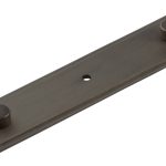 Frelan Rushton Backplate for Cupboard Knobs 140x30mm Dark Bronze
