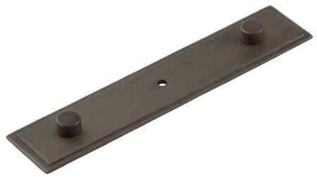 Frelan Rushton Backplate for Cupboard Knobs 140x30mm Dark Bronze