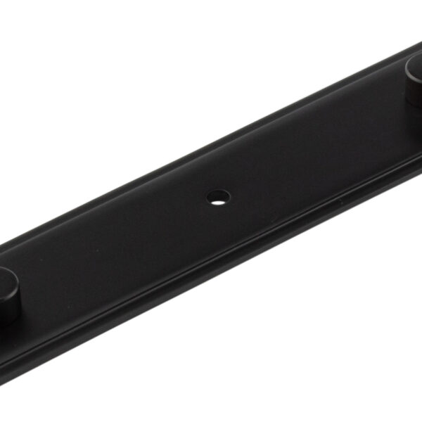 Frelan Rushton Backplate for Cupboard Knobs 140x30mm Black