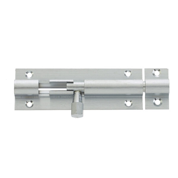 Jedo Brass Straight Barrel Bolts 75x25mm Satin Chrome