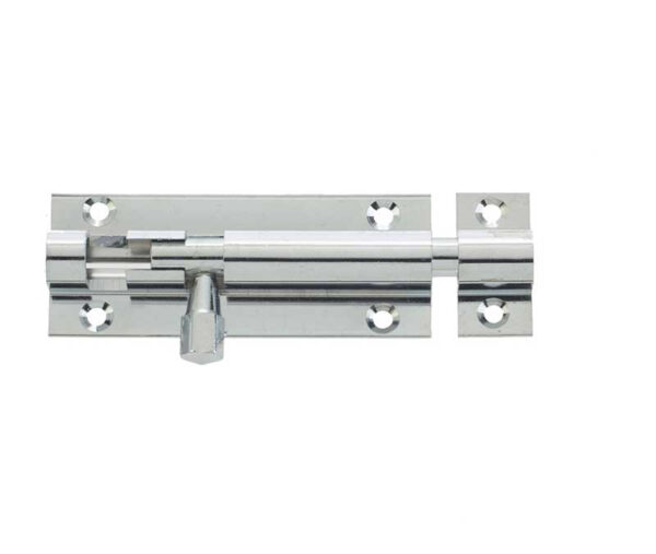 Frelan Jedo Brass Heavy Straight Barrel Bolts 102x38mm Polished Chrome