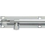 Jedo Brass Heavy Straight Barrel Bolts 152x38mm Polished Chrome