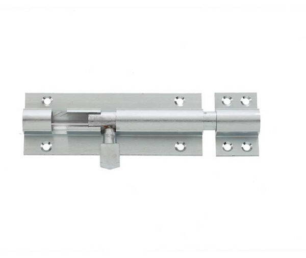 Frelan Jedo Brass Heavy Straight Barrel Bolts 102x38mm Satin Chrome