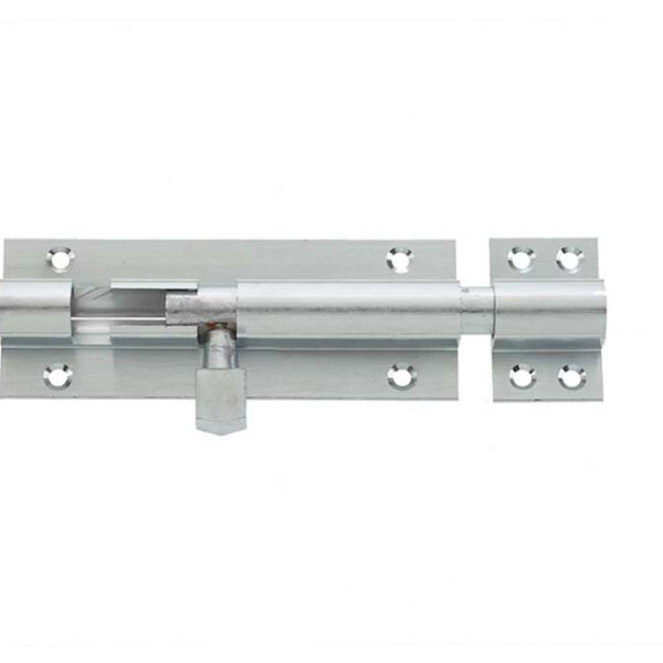 Jedo Brass Heavy Straight Barrel Bolts 102x38mm Satin Chrome