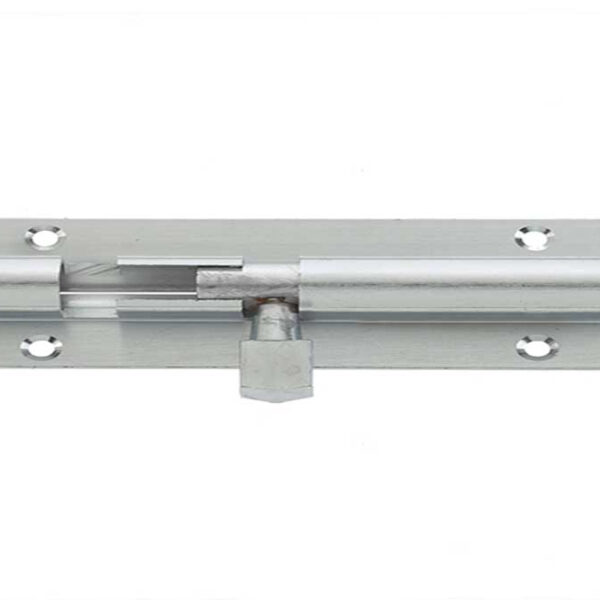 Jedo Brass Heavy Straight Barrel Bolts 200x38mm Satin Chrome