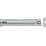 Jedo Brass Necked Barrel Bolts 100x25mm Satin Chrome