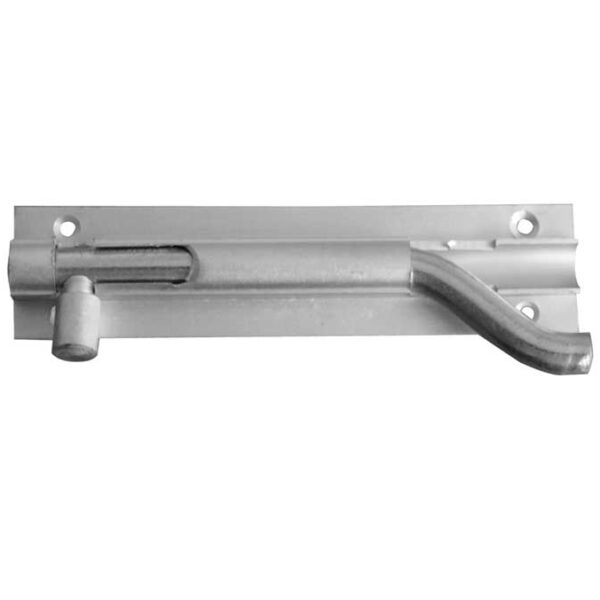 Jedo Aluminium Necked Barrel Bolts 100x25mm Satin Anodised Aluminium