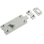 Jedo Bathroom Slide Bolts 63x25mm Satin Chrome