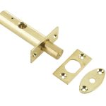 Jedo Mortice Rackbolt 61mm 62mm with 28mm Backset Polished Brass