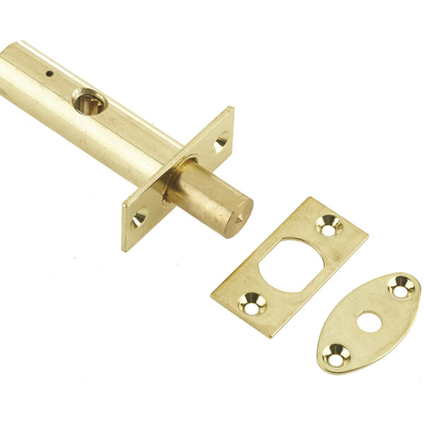 Jedo Mortice Rackbolt 61mm 62mm with 28mm Backset Polished Brass
