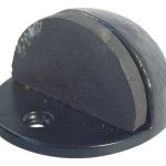 Antique Floor Mounted Doorstops 44x26mm Black