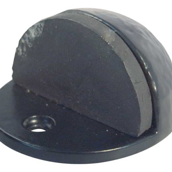 Antique Floor Mounted Doorstops 44x26mm Black