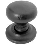 Frelan Round Cupboard Knob 32mm Black