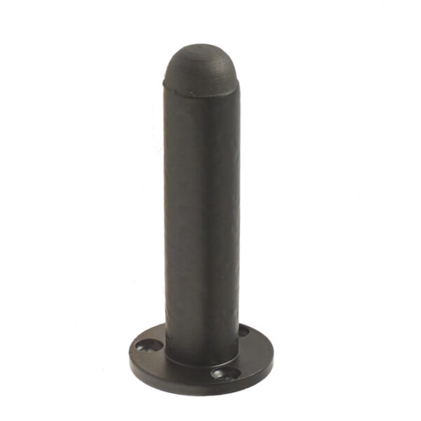 Antique Wall Mounted Doorstops 90mm Black