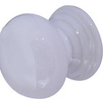 Jedo Porcelain Cupboard Knobs 50mm White