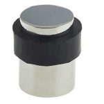 Stainless Steel Floor Mounted Door Stops 40x30mm Polished Stainless Steel