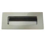 Stainless Steel Flush Pulls 100x50mm Polished Stainless Steel