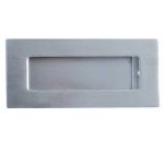 Stainless Steel Flush Pulls 100x50mm Satin Stainless Steel