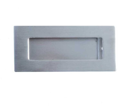 Frelan Stainless Steel Flush Pulls 100x50mm Satin Stainless Steel - 100 x 50mm
