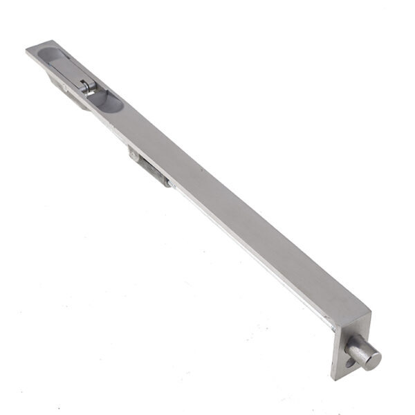 Stainless Steel Lever Action Flushbolts Square Forend 305x20mm Satin Stainless Steel