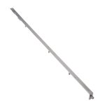 Stainless Steel Lever Action Flushbolts Square Forend 914x20mm Satin Stainless Steel